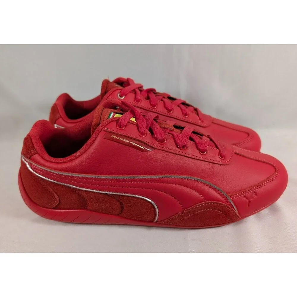 PUMA Scuderia Ferrari Drift Cat Decima 308905-02 Men's 9 Red Driving Shoes